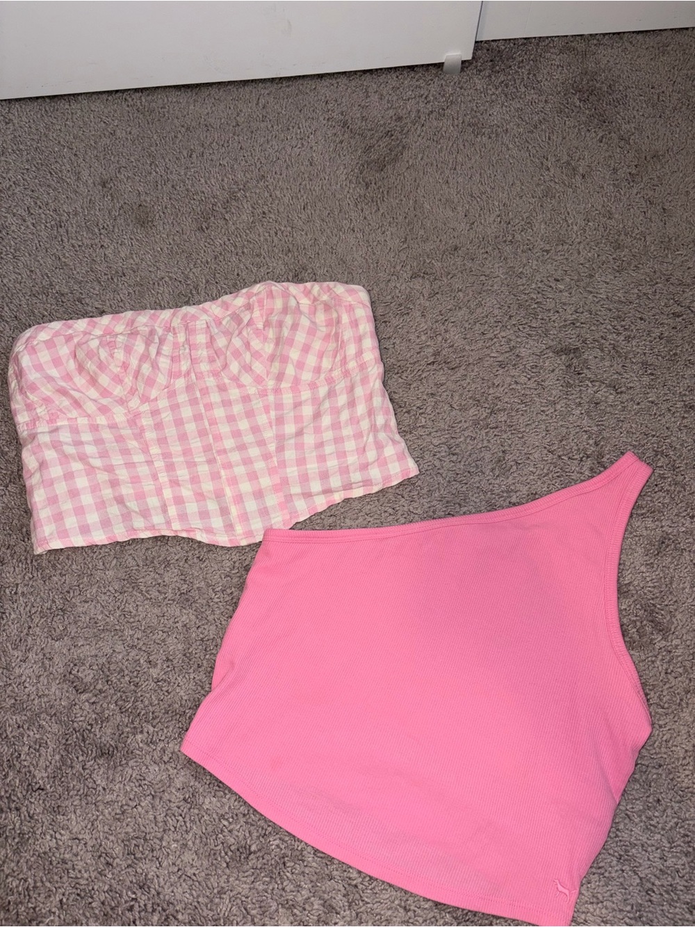 PINK Victoria's Secret Bright Pink Tank Top